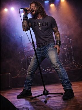 DASH Distressed Blue Skinny Jeans